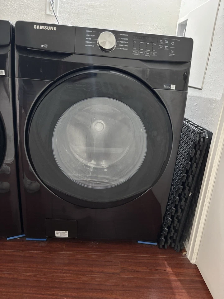 Samsung Front Load Washer & Dryer Set – Black – Great Condition – Local Pickup - Image 4 of 4