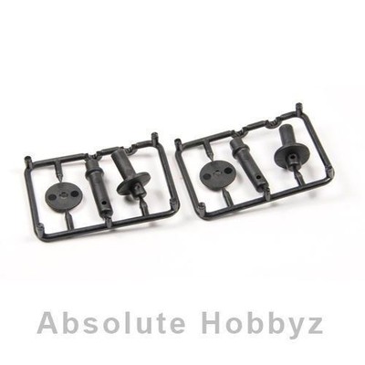 Xray Body Mount, Battery Mount & Wing Shim (2) - XRA361320