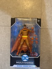 New McFarlane DC Multiverse Batman  Orange Suit  Red Platinum Edition Chase