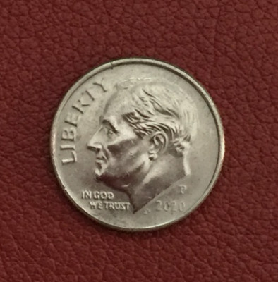 2020 P  Roosevelt Dime - Actual coin - Free shipping.