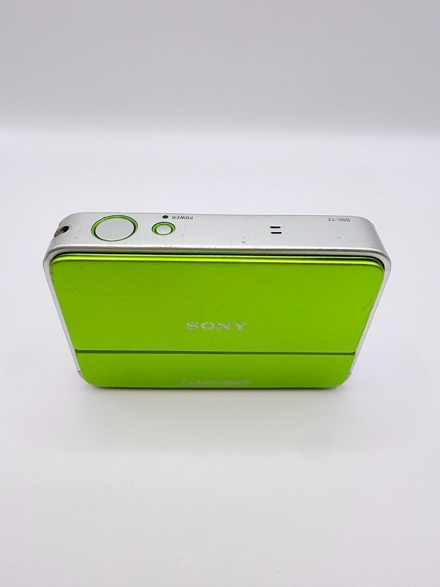 SONY Cyber-shot DSC-T2 8.1MP Vintage Digital Camera Green English