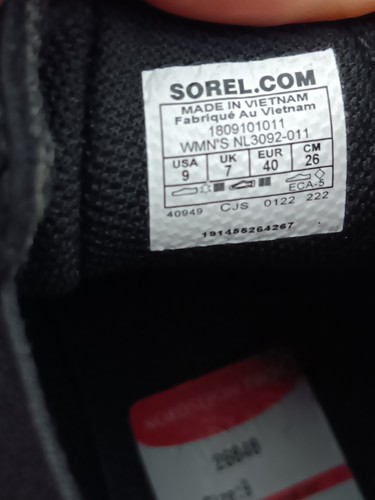 Sorel Boots Womens 9 Ainsley Chelsea Pull On Ankle Bootie Black Leather Casual - Picture 2 of 10