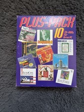Plus Pack, 10 alte PC Programme, OVP (CIB)