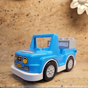 Lego Duplo Vehicle Jurassic World Park Blue Off-Road Truck 