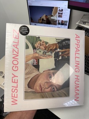 Entsetzlicher Mensch: Wesley Gonzalez (12'' Vinyl) neu und versiegelt - kleine Dellenecke