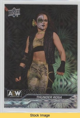 2024 Upper Deck AEW All Elite Wrestling Pyro Thunder Rosa #32 READ 02v3