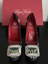 Roger Vivier Limelight Jeans Brode Women s De...