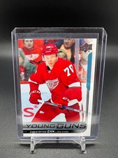 2018-19 Upper Deck #234 Christoffer Ehn RC Young Guns Rookie Detroit Red Wings