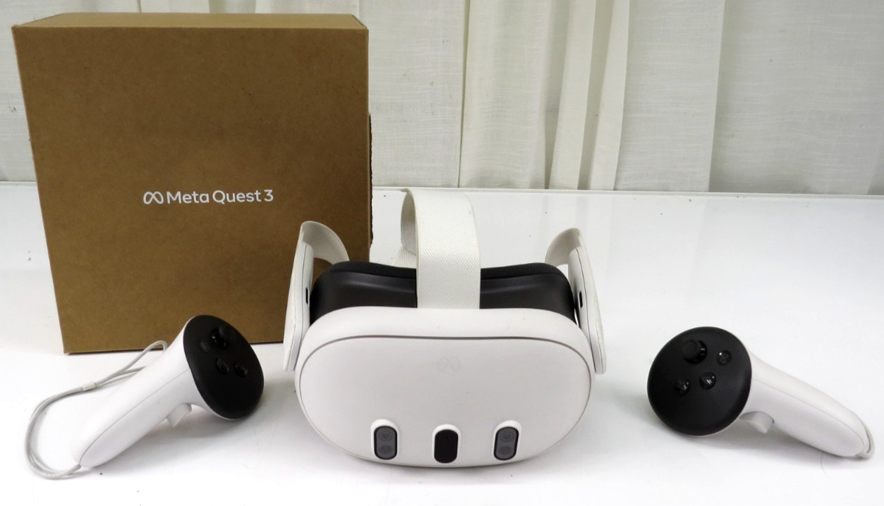 Meta Quest 3 512GB Standalone All-in-One VR Headset W/Controllers