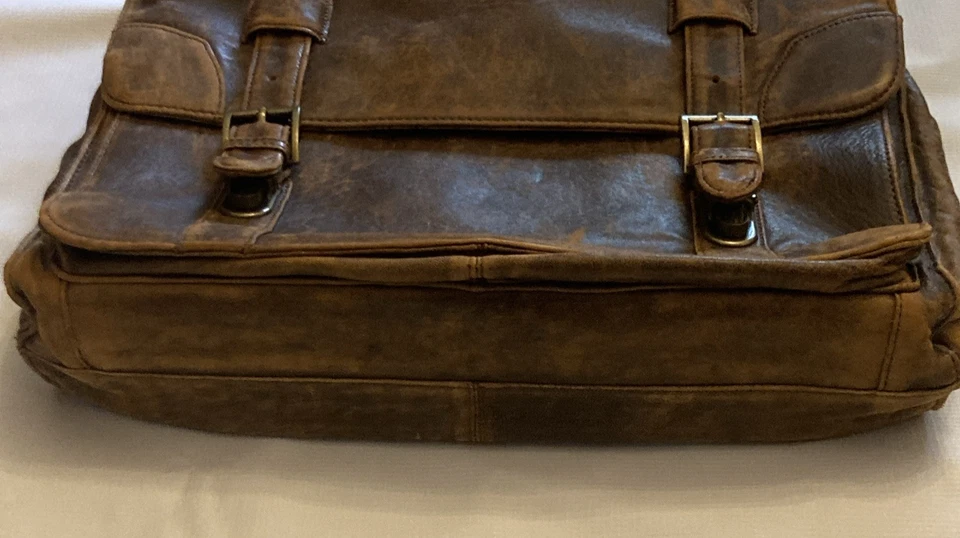 Bolsa para laptop Scully Leather - Aero Squadron pasta de couro - Imagem 4 de 4