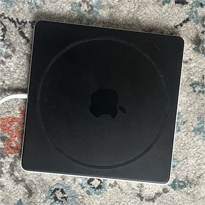 Apple SuperDrive External USB CD/DVD Drive USB-Powered Silver/Black