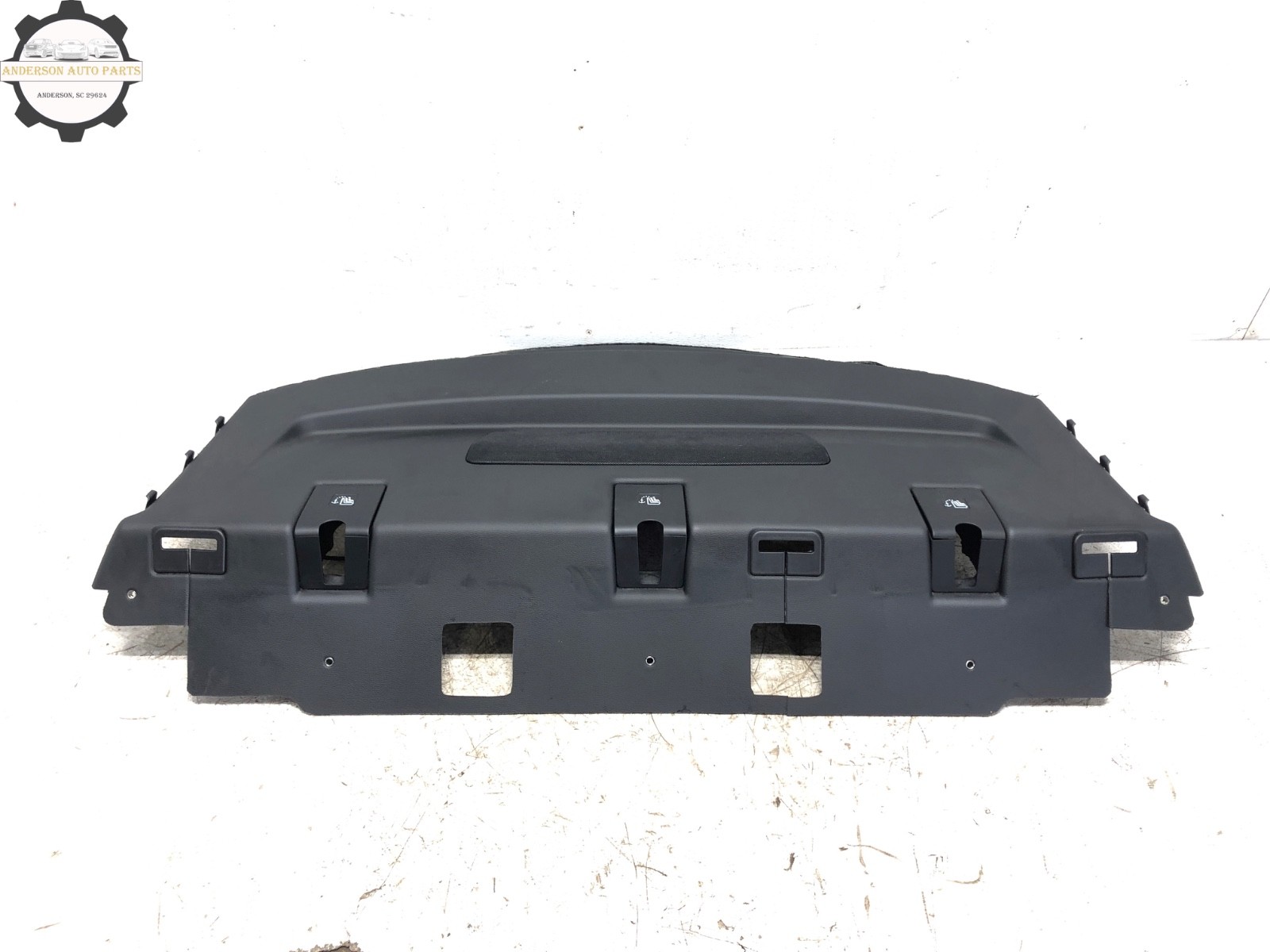 2014-2019 MASERATI GHIBLI S Q4 REAR PARCEL SHELF TRIM UNDER WINDOW PANEL OEM