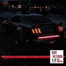 35.2'' Strong Reflective Stripe Stickers High-Intensity Night Visibility Red