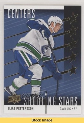 2019-20 Upper Deck Shooting Stars Centers Elias Pettersson #SSC-10 READ 06wk