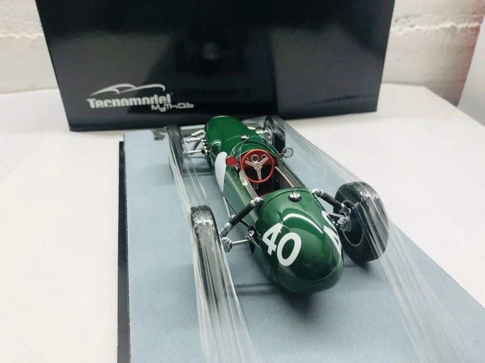 Lotus 12 Belgium GP 1958 #40 C. Allison Tecnomodel 1/18 - Immagine 4 di 4