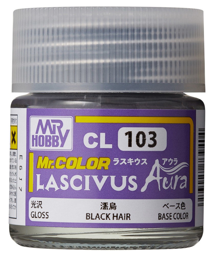 Mr Hobby - Gunze CL-103 - Mr. Color Lascivus (10 Ml) Black Hair