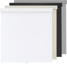 100 Blackout Roller Shades Cordless Blinds for Indoor Windows,Free-Stop Window