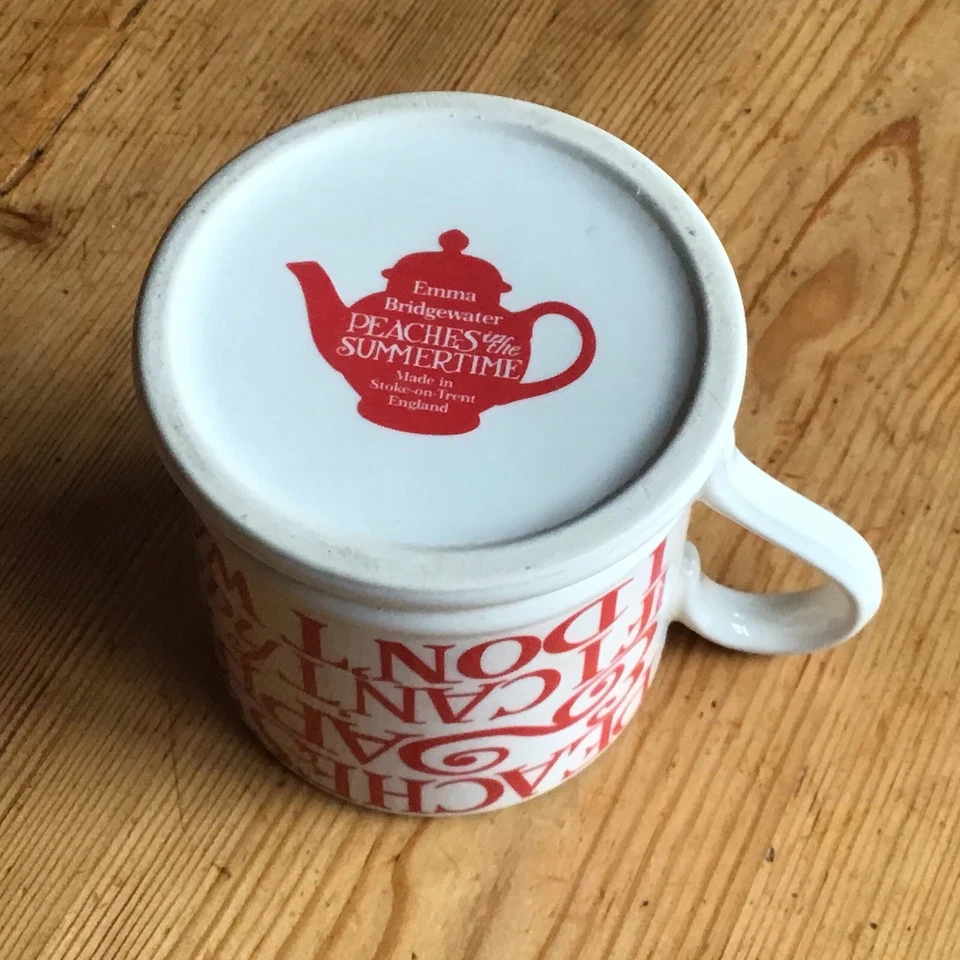 Emma Bridgewater Half Pint Mug Summertime Apples In The Fall New - Image 4 of 4