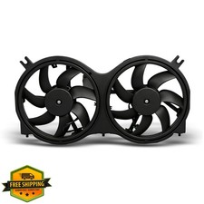 waltyotur Dual Radiator Fan w/ Control Module for Pathfinder QX60