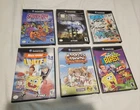 LOT OF 6 Nintendo GameCube Video Games - SSX, Harvest Moon, Nicktoons, Scooby