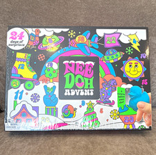 NeeDoh Count Down to Squishmas Reusable Christmas Advent Calendar 24 Toys
