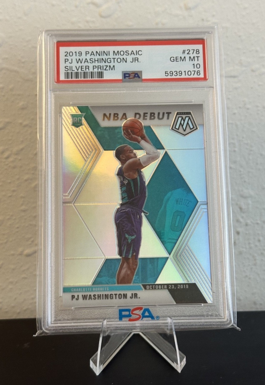 2019-20 Panini Mosaic - NBA Debut PJ Washington Jr. #278 Silver Prizm (RC)
