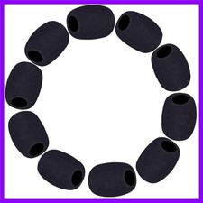 10 Pack Lapel Microphone Windscreen Headset Windscreen Mic Foam Covers