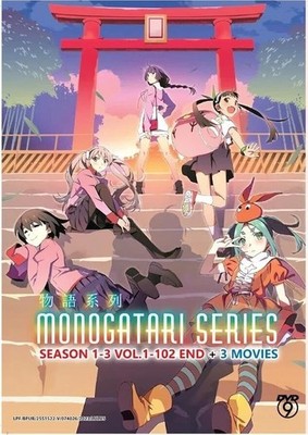 Monogatari Series - Complete Collection (Season 1-3) Anime DVD with English Sub