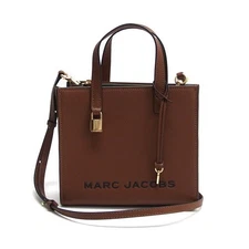 Mark Jacobs Mini Grind Tote 2WAY Shoulder Bag 20250502 from JAPAN USED