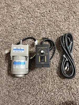 25 Watt Variable Speed 110VAC Gear Reducer 4GN-7.5K  186rpm