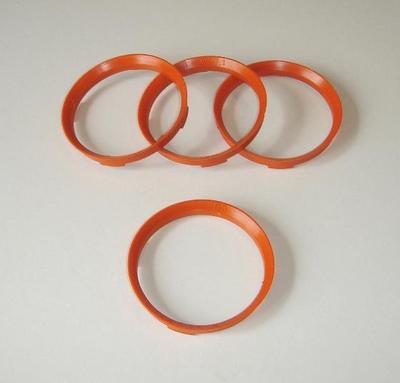 x4 Mittelzapfenringe BK TEAM DYNAMICS 73,1 mm passend für 67,1 mm Mazda MX5 05-