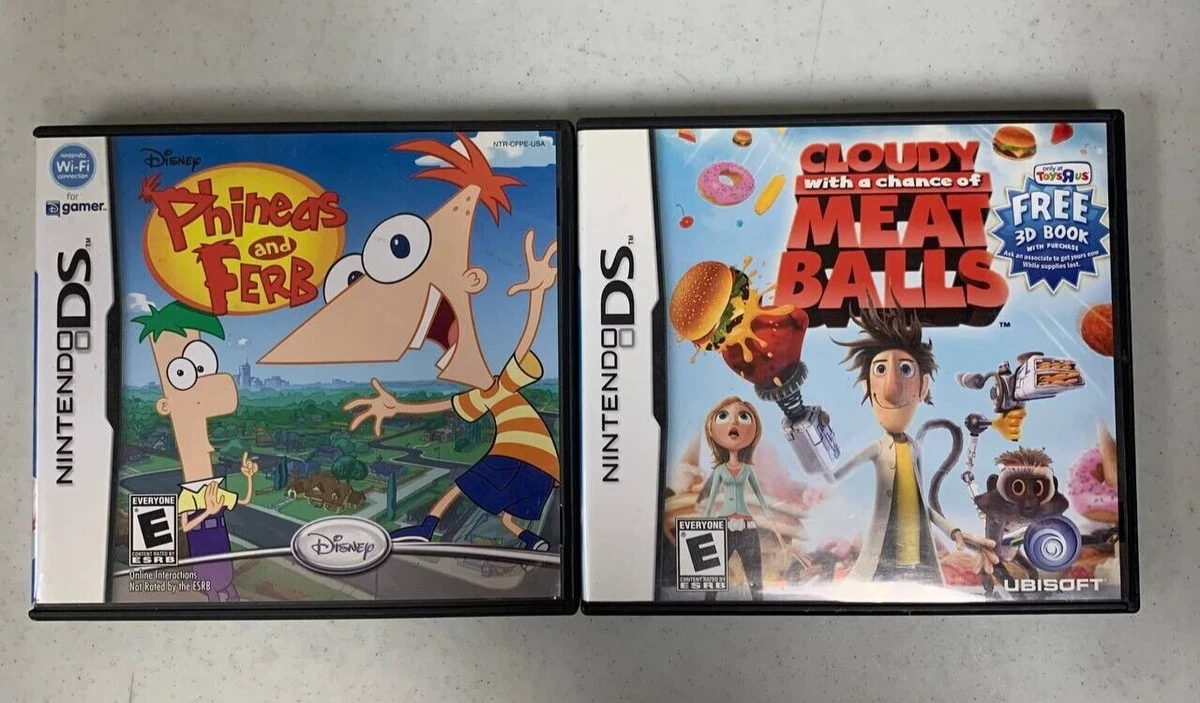 Phineas and ferb clearance video games