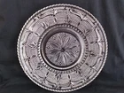 Vintage 11-½” Round FEDERAL GLASS “Heritage” Pattern Glass Serving Platter