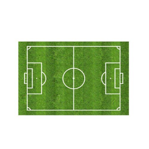 Cartoon Fußballfeld Teppich Sport Thema Spiel matte Für Jungen Mädchen Zimmer - Bild 12 von 16