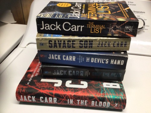 Jack Carr James Reece Series Books Lot of 6 | eBay