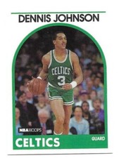 DENNIS JOHNSON 1989-90 HOOPS CARD NM-MT+ CONDITION