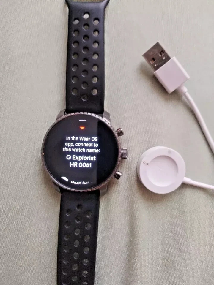 Fossil Q Explorist Touchscreen Smartwatch Activity Tracker, GPS Model HR0061 - Image 2 of 4