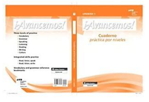 ¡Avancemos! Ser.: ¡Avancemos! : Cuaderno Practica Por Niveles Student ...