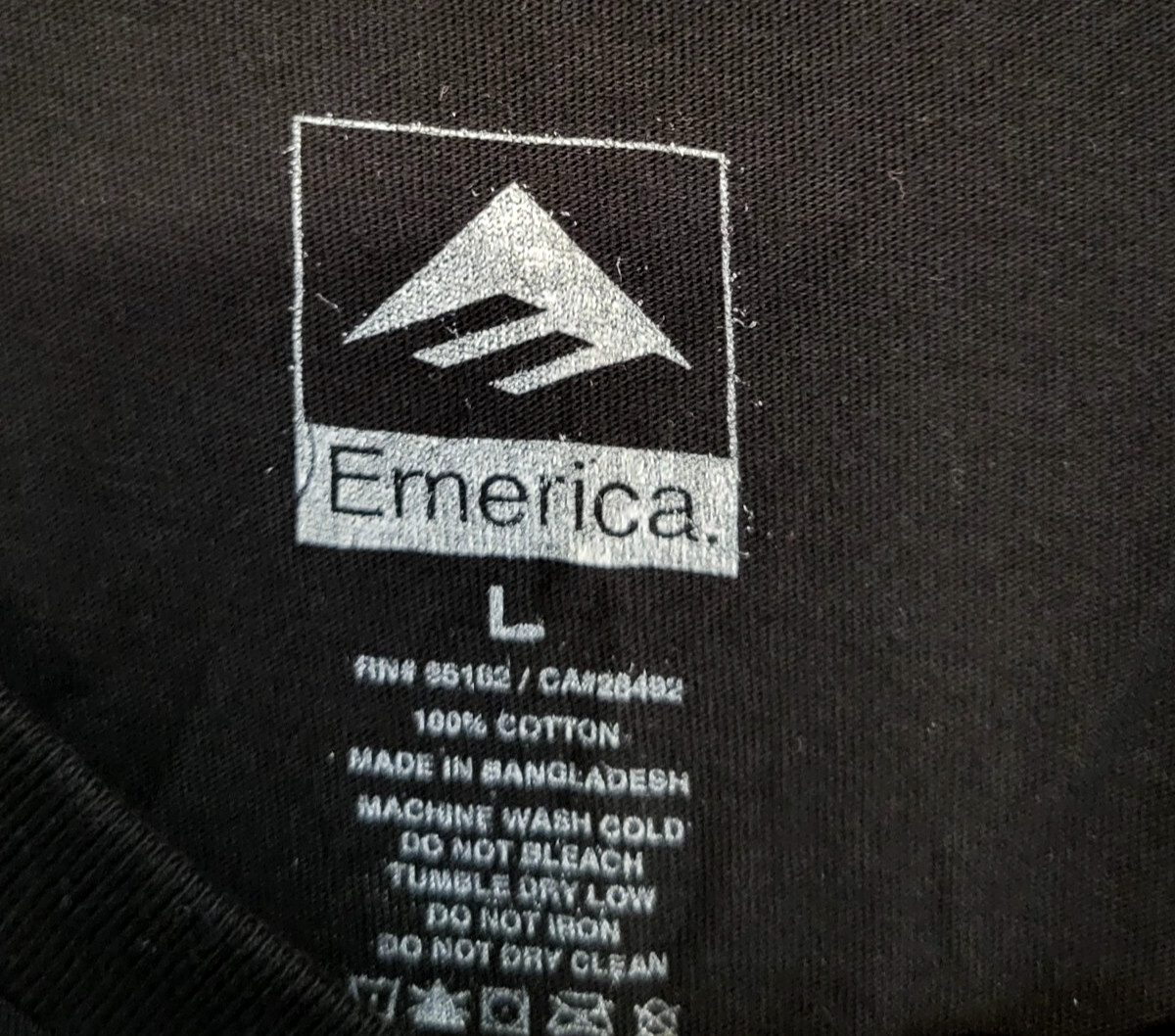 Emerica Toy Machine Clusters Large Mens Black Long Sleeve Shirt Collectible Wear