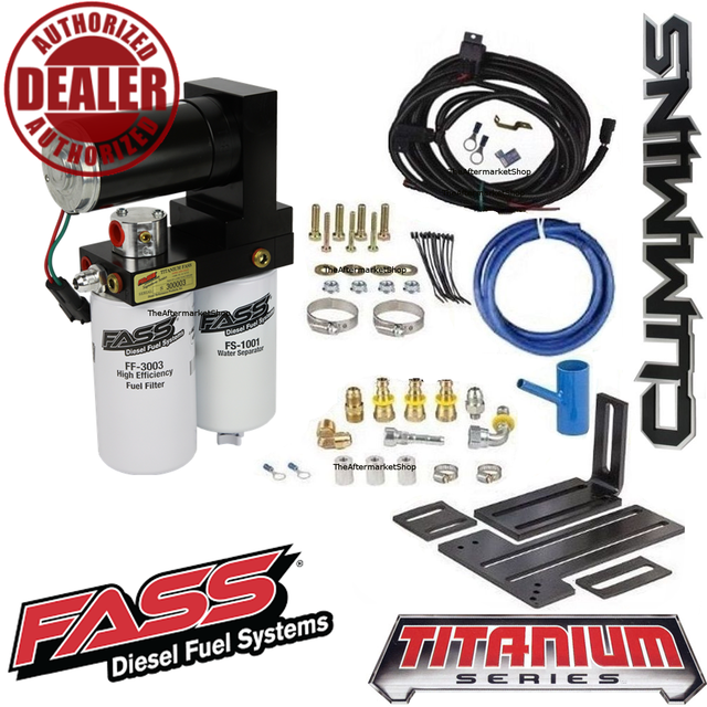 FASS 140GPH Diesel Fuel Lift Pump System 19941998 Ram Cummins 5.9L