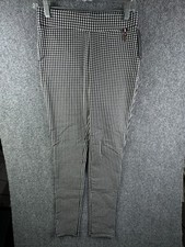 NWT Tommy Hilfiger Pants Women Size 4 Black White Rayon Blend 89 Business