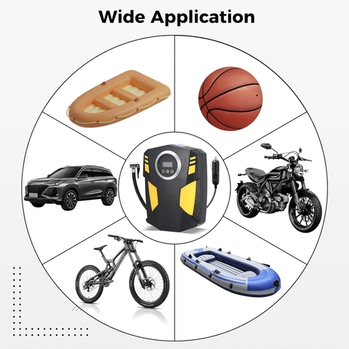 150PSI Car Tire Inflator 12V Digital Electric Auto Air Pump Compressor Portable - Picture 13 of 14