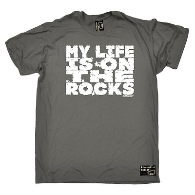 Maglietta My Life Is On The Rocks – Arrampicata E Montagna – Regalo Divertente - Foto 2