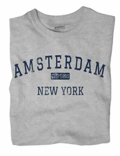 Amsterdam New York NY T-Shirt EST