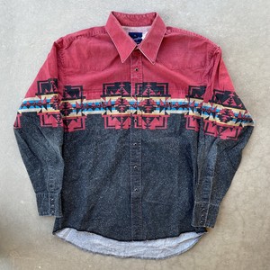 vintage aztec western shirts