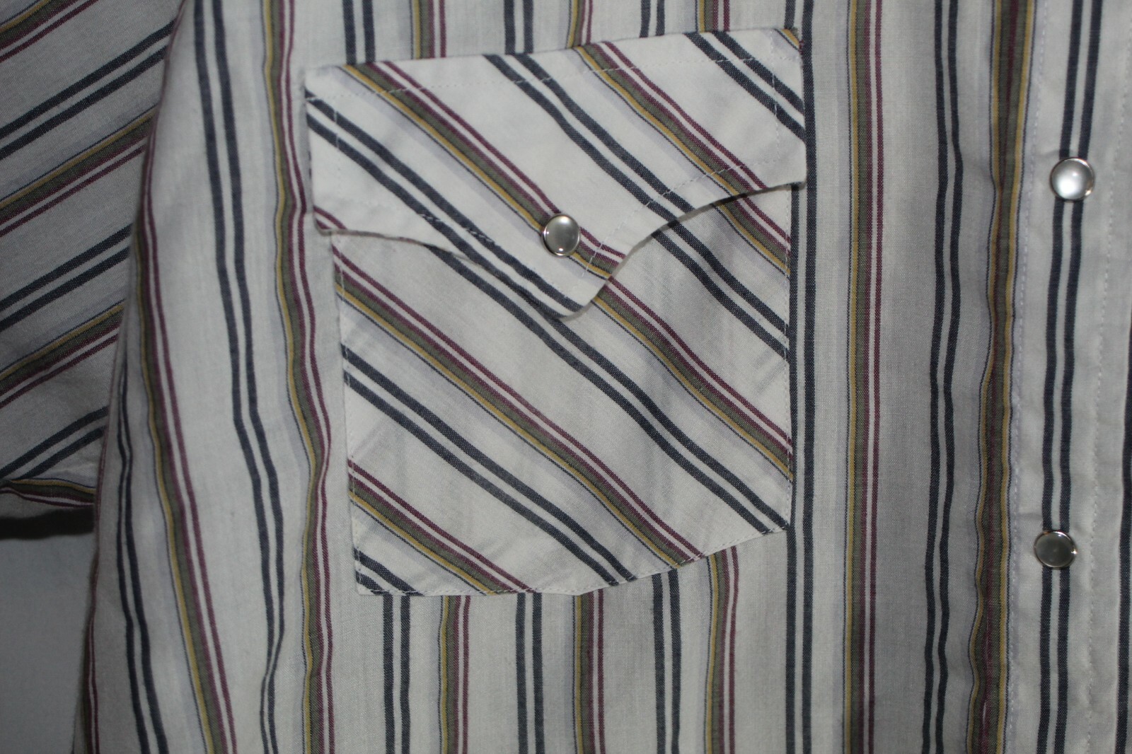 Ely Cattleman Western Button Down Pearl Snap Whit… - image 3