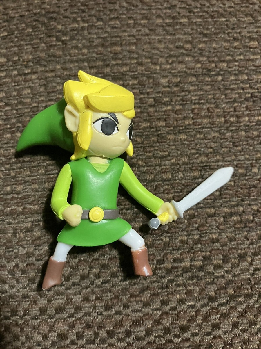 World Of Nintendo Jakks Toon Link Figure Legend Of Zelda - 2.5