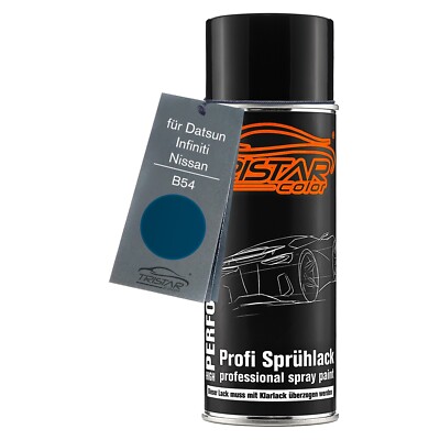 Autolack Spraydose für Datsun Infiniti Nissan B54 Baikal Blue Metallic Basislack