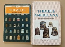 2 Vintage Books on Thimbles.