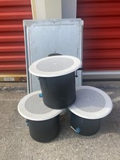 3 inset ceiling speakers For Commercial Use Or Home. Speakers And Panels To Hold